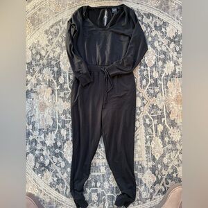 GAP Black Long Sleeve Jumpsuit